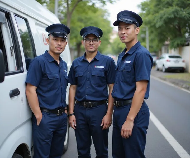 The Aircon Service Pro Ipoh senior technician team